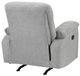 Homelegance® Jules Gray Rocker Manual Recliner-4