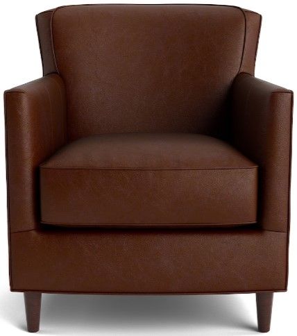 Bassett® Furniture Customizable New American Living Leather Accent Chair-1