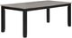 Coaster® Elodie Gray Dining Table with Black Base-0