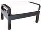 CabanaCoast® Customizable Milano Aluminum Outdoor Ottoman-0