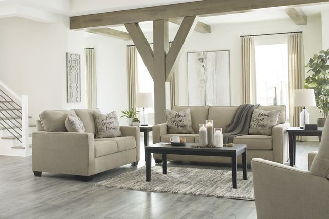 Signature Design by Ashley® Lucina Quartz Loveseat-2