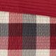 Olliix by Madison Park 6 Piece Red Full/Queen Ridge Reversible Herringbone Coverlet Set-5