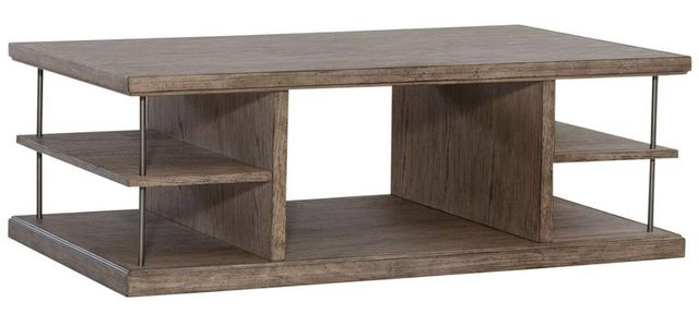 Liberty Furniture City Scape 3-Piece Burnished Beige Occassional Table Set-1