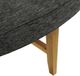 Olliix by Kipling Dark Grey Oval Cocktail Ottoman-4