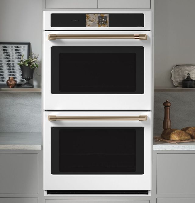 Café™ Professional Series 30” Matte White Smart Double Electric Wall Oven with Convection-3