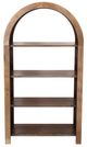 Porter International Designs Ellipse Brown Bookcase-1