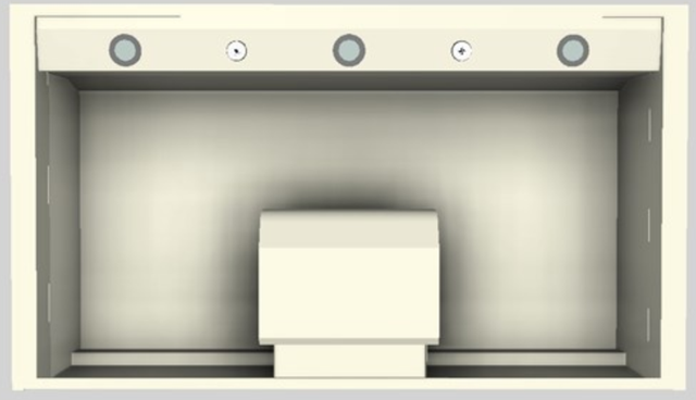 Vent-A-Hood® Designer Series 42" Biscuit Wall Mounted Range Hood-3