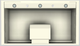 Vent-A-Hood® Designer Series 42" Biscuit Wall Mounted Range Hood-3