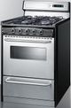 Summit® 24" Stainless Steel Freestanding Gas Range-3