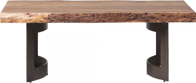 Moe's Home Collection Bent Light Brown Coffee Table-1