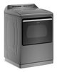 Whirlpool® 7.4 Cu. Ft. Chrome Shadow Front Load Gas Dryer-1