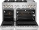 JennAir® RISE™ 48" Stainless Steel Pro Style Dual Fuel Range-1