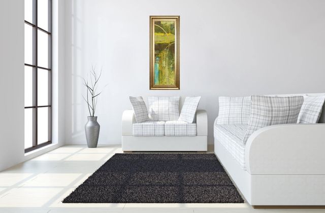Classy Living Patrick St. Germain Aller Chartreuse 18" x 42" Wall Art-1