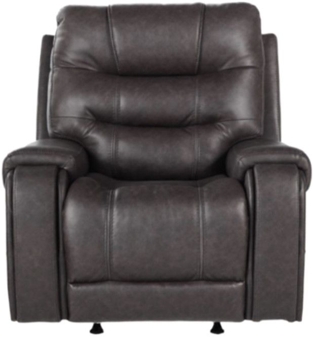 Signature Design by Ashley® Femley Smoke Manual Rocker Recliner-1
