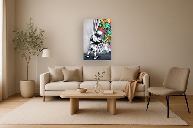 Classy Living Expressive Pull it Back Wall Art-1