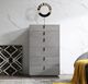 VIG Furniture Modrest Buckley Gray Crackle Chest-3