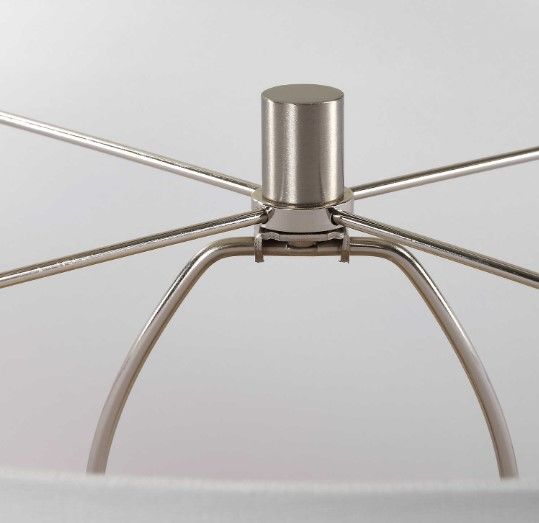 Uttermost® Dribble White Glaze Table Lamp-4