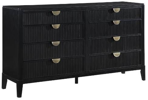 Coaster® Brookmead 5-Piece Black/Ivory Queen Size Bedroom Set-3