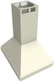 Vent-A-Hood® 36" Biscuit ARS Duct-Free Euro-Style Island Range Hood-1