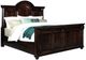 Mavin Customizable Bartlett's Island Queen Panel Bed with High Footboard-0