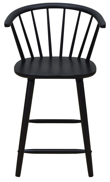 Crown Mark Janna Black Counter Stool-1