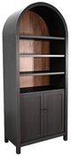 Sunny Designs™ Accent Black Magic/Buckskin Display Cabinet-1