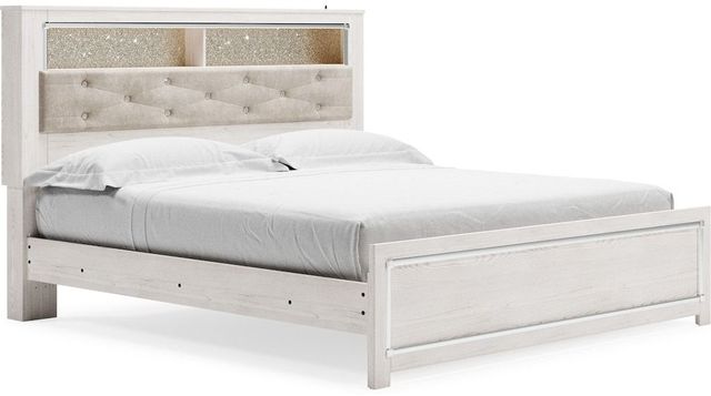 Signature Design by Ashley® Altyra 2-Piece White King Bookcase Bed Set-2