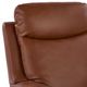 La-Z-Boy® Emmons Oak Leather Power Wall Recliner with Headrest and Lumbar-4