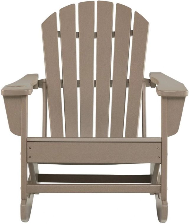 Signature Design by Ashley® Sundown Treasure Driftwood Outdoor Rocking Chair-1