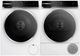 Bosch® 500 Series White Front Load Washer & Electric Dryer Laundry Pair-0