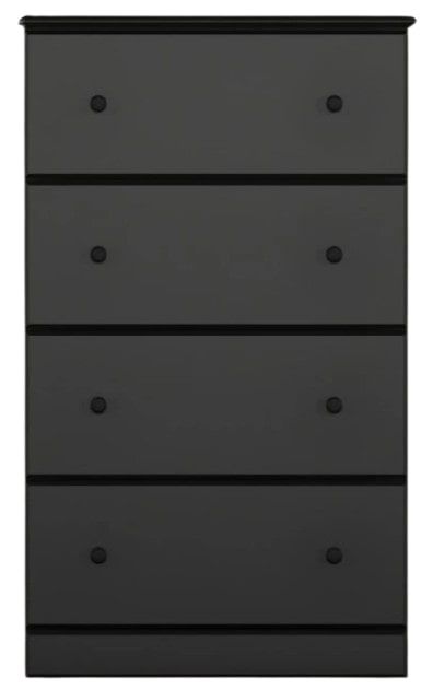 Perdue Woodworks 5,000 Essential Black Drawer Chest-1