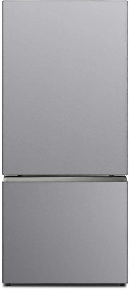Verona® 30" 17.6 Cu. Ft. Stainless Steel Counter Depth Bottom Freezer Refrigerator-0