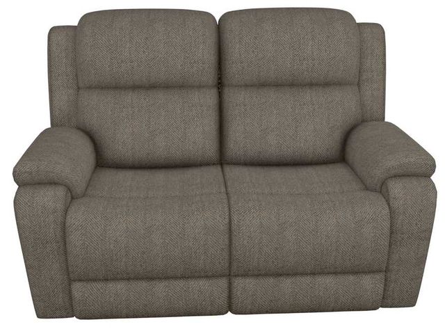 La-Z-Boy® Dorian Cocoa Power Reclining Loveseat with Headrest-1