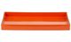 A & B Home Mimosa Orange Rectangular Tray-1