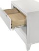 Crown Mark Cressida White Nightstand-3