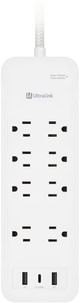Ultralink Performance Surge Protector 8 AC Outlet + 3 USB-0