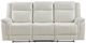 Homelegance® Dean Beige Double Manual Reclining Sofa-2