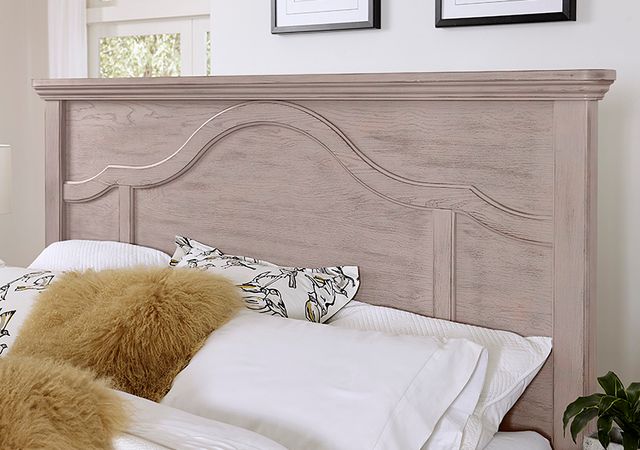 LM Co Home By Vaughan-Bassett Bungalow Home by Ben & Erin Napier Dover Gray Queen Mantel Bed-3