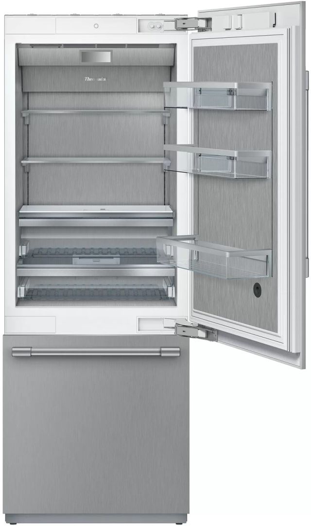 Thermador® Freedom® 30 in. 16.0 Cu. Ft. Stainless Steel Built-In Bottom Freezer Refrigerator-2