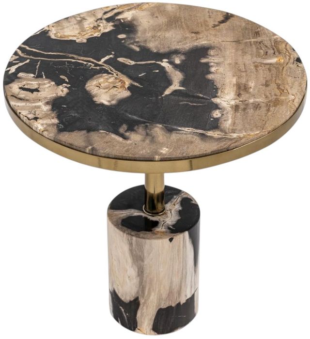 Classic Home Jordyn Molten Husk Large Accent Table-2