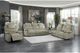 Mazin Furniture Shola Gray Glider Reclining Chair-4