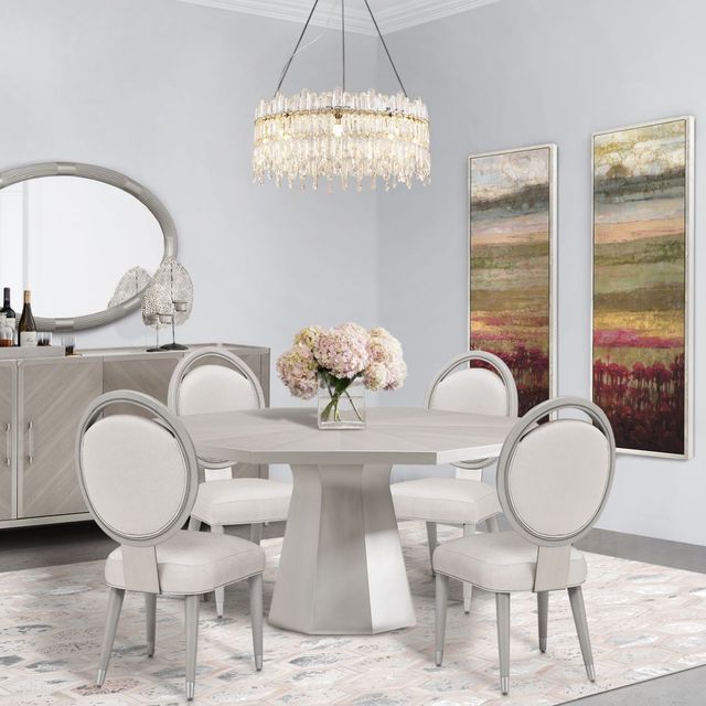 Michael Amini® Royal Crown Clear 9-Light Round Chandelier-1