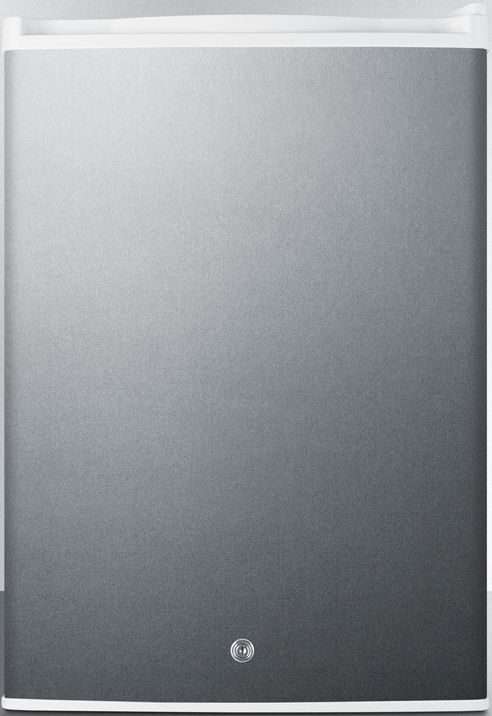 Summit® 17" 2.5 Cu. Ft. Stainless Steel Compact Refrigerator-0