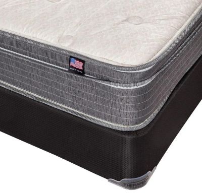Therapedic® Backsense™ Platinum Charlotte Innerspring Firm Euro Top Twin Mattress-1