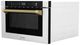 ZLINE Autograph Edition 24" 1.2 Cu. Ft. Stainless Steel Built-in Microwave Drawer with Polished Gold Helix Handle-2