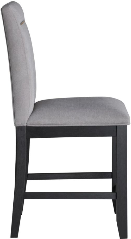 Steve Silver Co. Yves Gray/Rubbed Charcoal Counter Stool-3