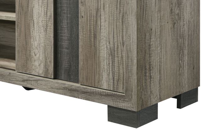 Crown Mark Rangley Weathered Brown TV Stand-3