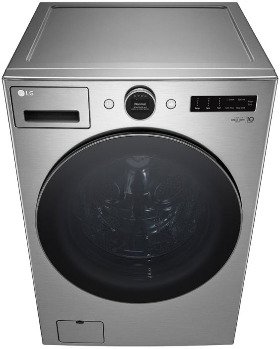 LG 5.2 Cu. Ft. Graphite Steel Front Load Washer-2