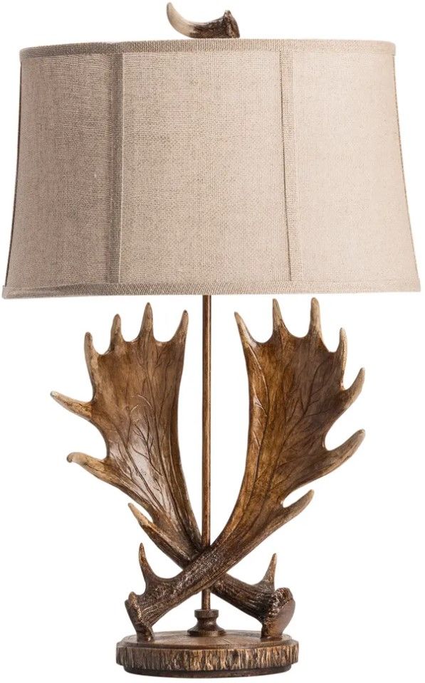 Crestview Collection Moose Run Brown Table Lamp-2