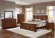 Vaughan-Bassett Reflections Medium Cherry Queen Manson Bed-2